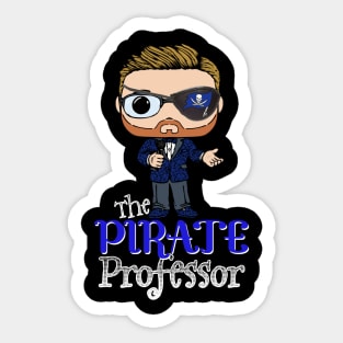 The Pirate Professor Sticker